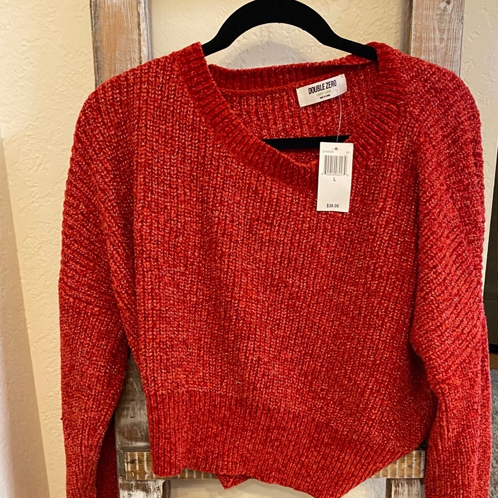 Red sweater